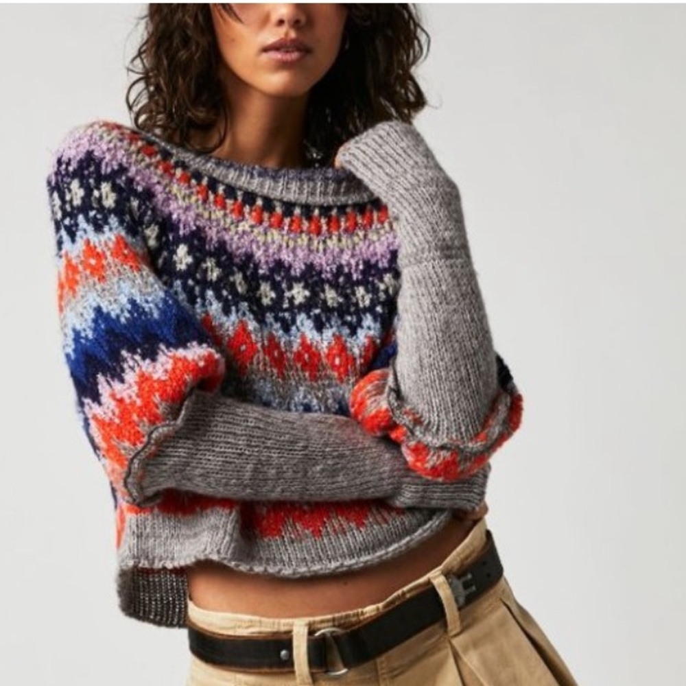 Free People Home for the Holidays Sweater